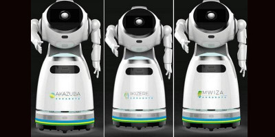Hebat, Rwanda Datangkan 5 Robot Bantu Tangani Covid-19