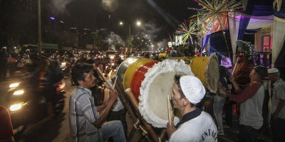 Gema Takbir Tetap Berkumandang di Tengah Wabah