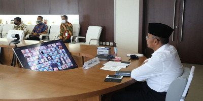 Silaturahmi Virtual, Menteri Muhadjir: Jauh di Mata Dekat di Hati