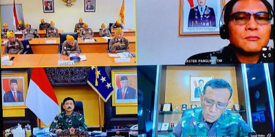 Panglima: TNI dan LVRI Bantu Percepat Penanganan Covid-19