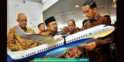 Pesawat R80 yang Dirintis BJ Habibie Dihapus dari Proyek Strategis Nasional