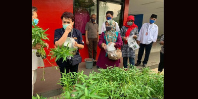 Gerakan Kampung Hijau, Pemenuhan Gizi Tingkatkan Imunitas