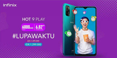 Infinix Hot 9 Play, Pilihan Tepat Anak Muda Indonesia 