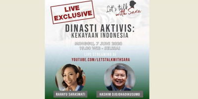 Keponakan Prabowo Pandu Talk Show yang Bahas Dinasti Politik 