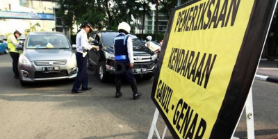 Ganjil Genap Saat PSBB Transisi di Jakarta