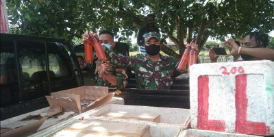 Satgas Yonif 754 Kostrad Sita 312 Botol Miras Ilegal
