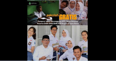 Mantap! Pemprov Jabar Gratiskan SPP SD Hingga SMA, Perguruan Tinggi Dapat Beasiswa