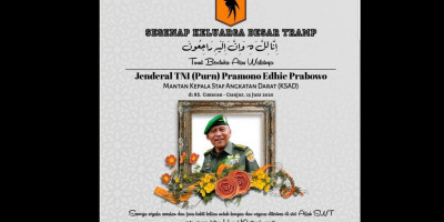 Duka Cita Kepergian Jenderal Pramono Edhi Wibowo