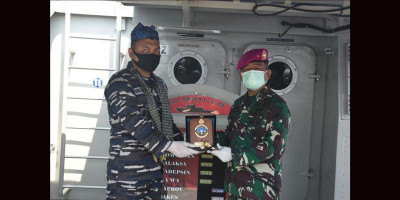 KAL Anyer I-3-64 Perkuat Perairan Lantamal III