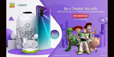 OPPO A92 Disney and Pixar's Toy Story Bundling Edition Sudah Bisa Dipesan 