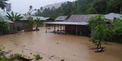 Banjir di Bone Bolango, 2.504 Rumah dan 2.608 KK Terdampak