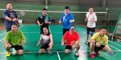 GOR Bulutangkis Kelapa Gading Mulai Ramai Aktivitas 