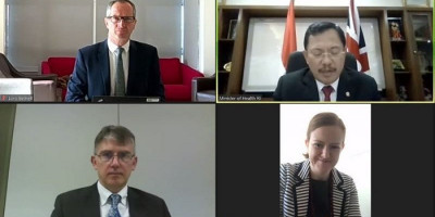 Menkes Terawan Sepakati Kerja Sama dengan Inggris di Sektor Kesehatan dan AMR