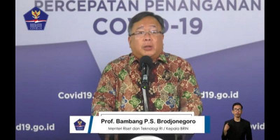 Menristek Bangga Pembuatan Ventilator dalam Waktu Singkat