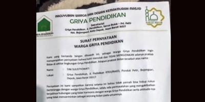 Warga Depok Tolak Rumah Bersalin Diduga Tak Berizin