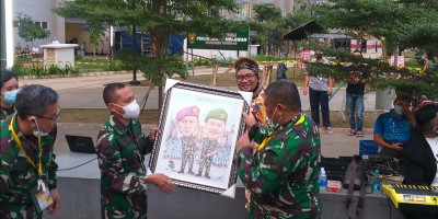 Dangdutan di RSD Wisma Atlet Cuma Perpisahan Sederhana