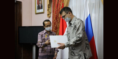 Presiden Jokowi Tunjuk Konsul Kehormatan RI di Vladivostok