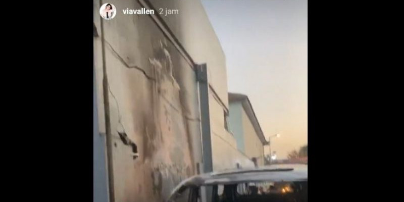 Tiba-tiba, Mobil Mewah Via Vallen Dibakar Orang Tak Dikenal