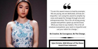 Kyla Chistine Ingin Menginspirasi dan Membawa Perubahan Melalui Seni