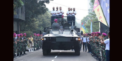 Kasal: Marinir Terus Bantu Pemerintah Tangani Covid-19