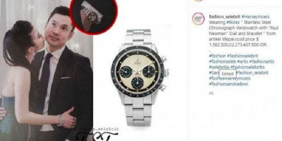 Kepoin Harga Jam Tangan Suami Sandra Dewi, Bikin Keleyengan 