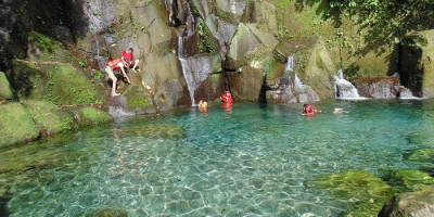 Kolam Abadi Berair Jernih di Langkat, Cara Pas Melepas Penat
