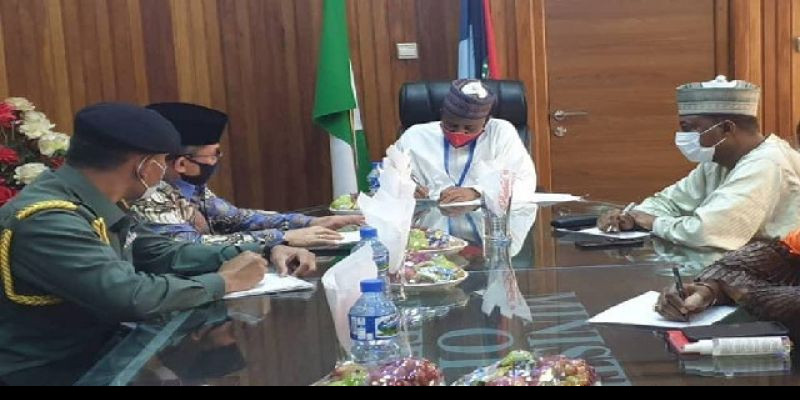 Atase Pertahanan RI Dampingi Dubes RI-Abuja Bertemu Menhan Nigeria
