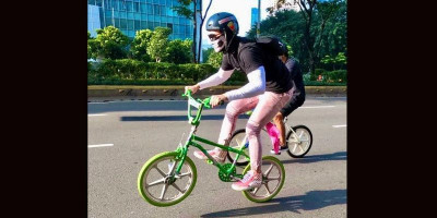 Keren, Vino Bastian Gowes BMX Jadul