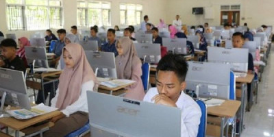 Penerapan Protokol Kesehatan di Hari Pertama UTBK SBMPTN