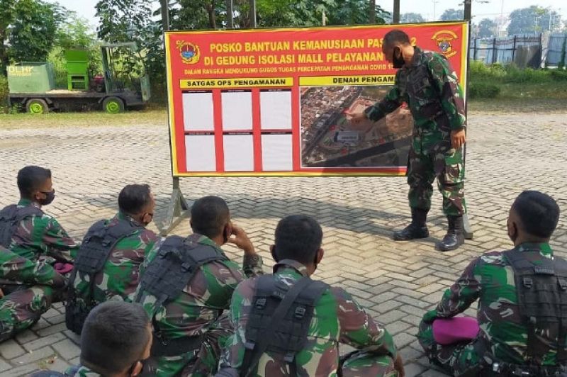 Serbuan Teritorial TNI Korps Marinir 