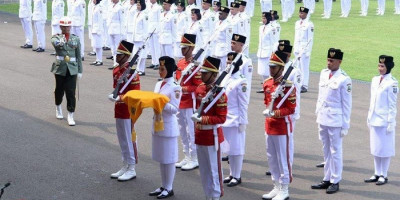 Istana Pilih 8 Orang Paskibraka Cadangan dari Tahun 2019