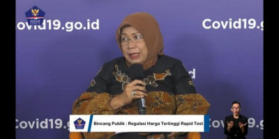 Penjelasan Kemenkes Tentang Tarif Tertinggi Rapid Test Rp 150 Ribu