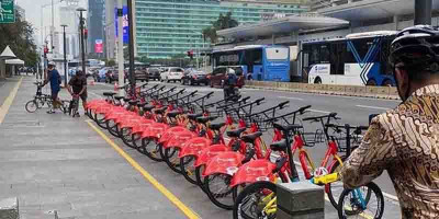 Dishub DKI Tambah Sembilan Bike Station