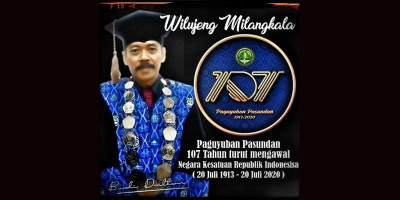 Budi Dalton: Selamat Ulang Tahun ke-107 Paguyuban Pasundan