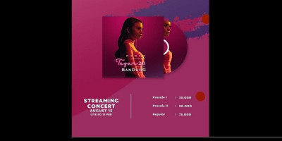 Bisa Nyanyi Sambil Rebahan, Konser Tegar 2.0 Rossa Hadir di Bandung