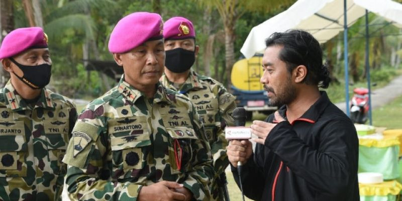 Dankormar Dampingi Kasal Bakti Sosial