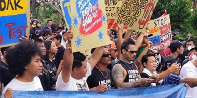Disebut Memprovokasi Saat Demo, Jerinx SID: Tidak Ada Satupun Hukum yang Saya Langgar