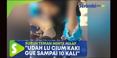 Minta Maaf, Remaja Perempuan Disuruh Cium Kaki 10 Kali