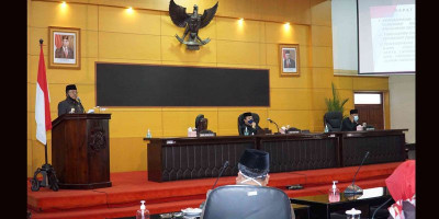 Wali Kota Blitar Sampaikan Nota Pengantar Rancangan KUPA-PPAS Perubahan APBD 2020