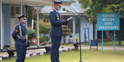 Peringatan Hari Bakti ke-73 di Lanud Silas Papare, Kasau Ingatkan Jasa Pahlawan