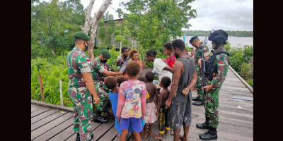 Pelayanan Kesehatan Keliling Asmat