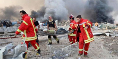 78 Orang Meninggal, 4.000 dan Seorang WNI Luka-luka Akibat Ledakan Dahsyat di Beirut