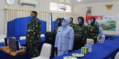 Pembekalan di Lanud Silas Papare dalam Rangka HUT ke-57 Wanita Angkatan Udara