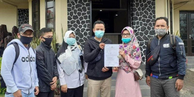 Puluhan Korban Perumahan Bodong Lapor Polisi 