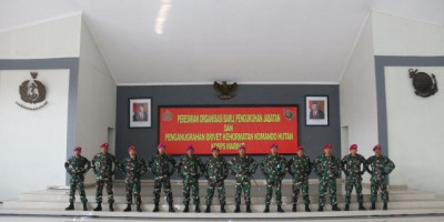 Dankormar Resmikan Organisasi Baru Korps Marinir