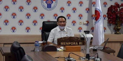 Menpora Ingatkan Paskibraka 2020 Jaga Kesehatan