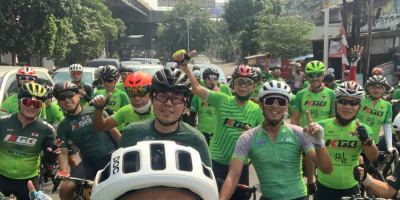 Peringati HUT RI, Kelapa Gading Bikers Kuatkan Persatuan