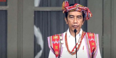 Makna Pakaian Adat Kabupaten Timor Tengah Selatan yang Dikenakan Jokowi di Detik-detik Proklamasi