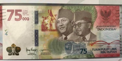 Ini Alasan Menkeu dan BI Terbitkan Uang Pecahan Rp 75 Ribu