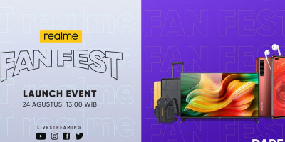 Realme Smart TV dan X50 Pro 5G Jadi Kejutan di Ajang Fan Fest